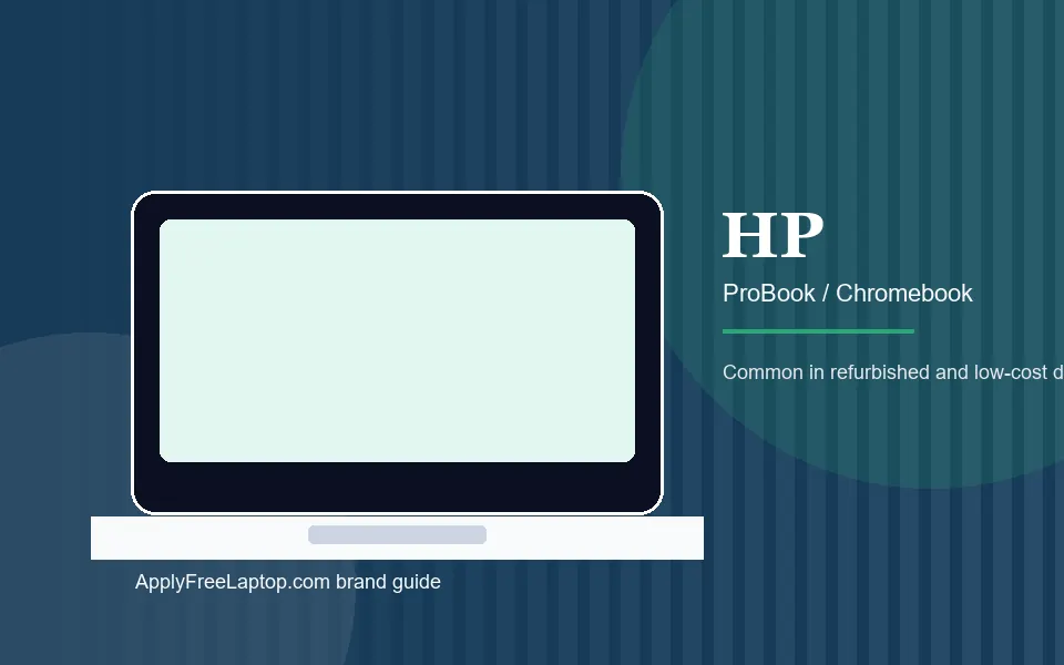 HP laptop brand panel for low income laptop programs