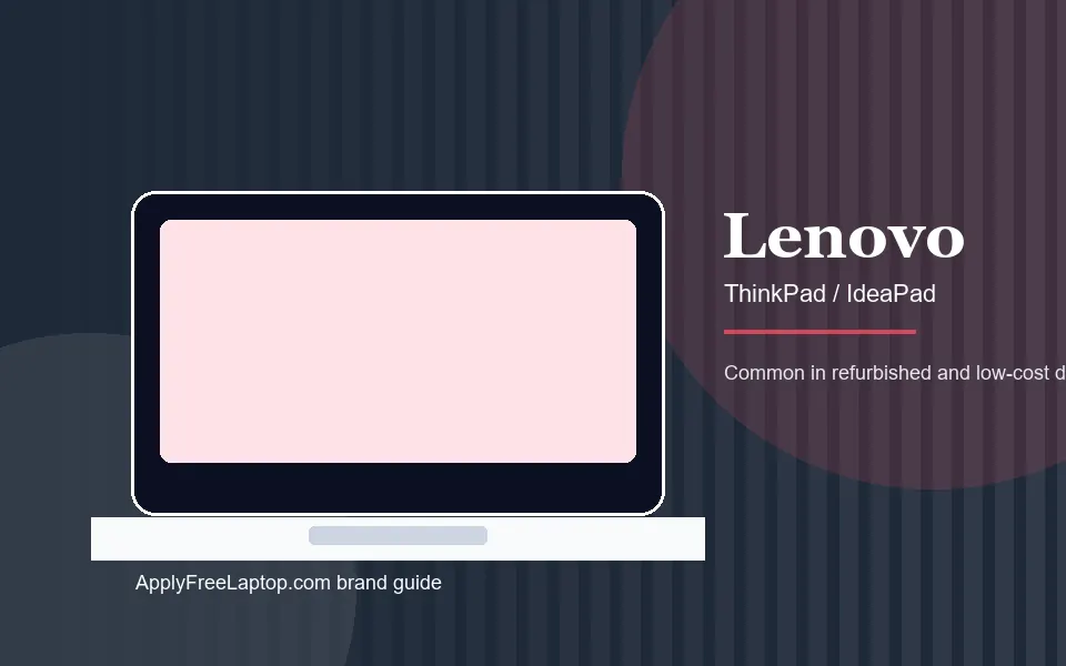 Lenovo laptop brand panel for refurbished laptop programs